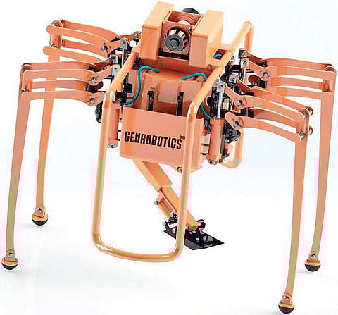 Manhole-cleaning robot Bandicoot.