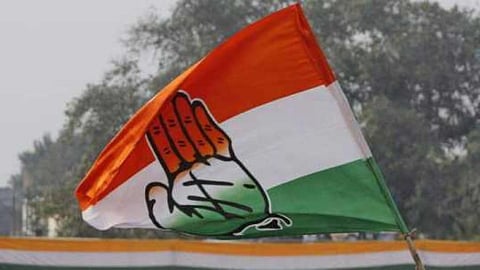 Congress flag. 