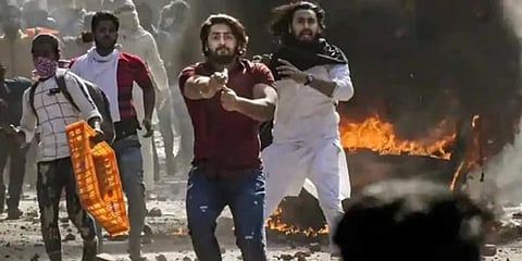 Northeast Delhi riots accused Shahrukh Pathan (Photo | PTI)