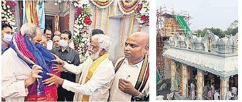 TTD Chairman YV Subba Reddy felicitates Odisha CM Naveen Patnaik | Express