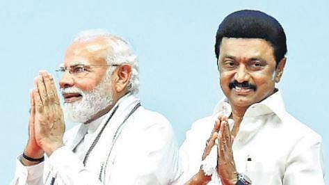 PM Narendra Modi and CM MK Stalin.
