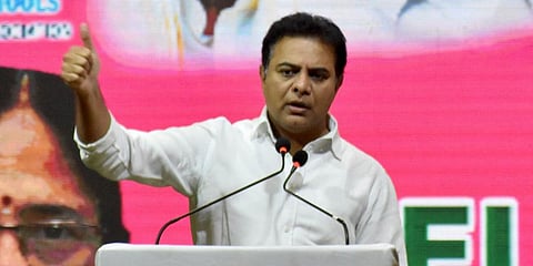 TRS working president and Telangana Minister KT Rama Rao (Photo | EPS)