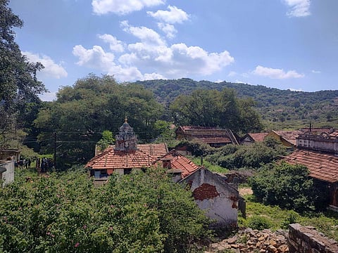 The hamlet is situated atop Pullahalli hills 1,100 feet above sea level(Photo | Express)