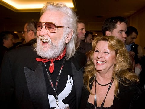 Ronnie and Wanda Hawkins arrive for the Canadian Music Industry Awards in Toronto. (Photo | AP)