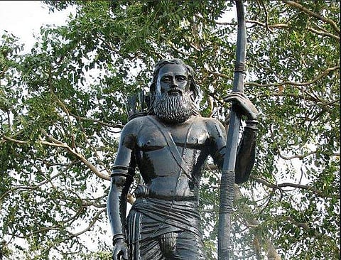 A statue of 'Alluri Sitarama Raju' (Photo| Facebook)