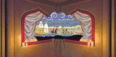 A still from 'Child of Empire', an animated, Virtual Reality docu-drama that is conceptualised and created by Project Dastaan. (Photo| EPS)