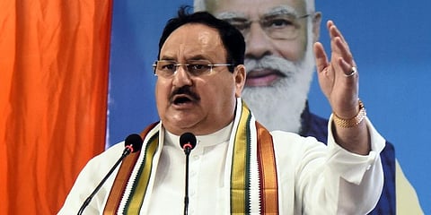 BJP president JP Nadda. (Photo | EPS)