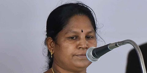 Tamil Nadu Adi Dravidar Welfare Minister N Kayalvizhi Selvaraj (Photo | EPS)