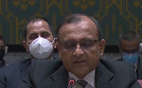 India's Permanent Rep to UN, TS Tirumurti. (File | ANI)