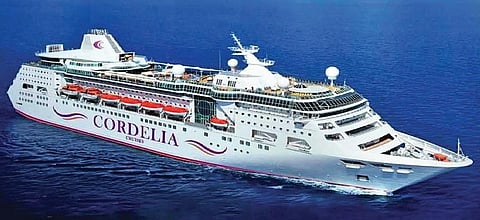 Cordelia will be the first cruise ship to dock at Vizag after Covid outbreak | Photo  EPS)