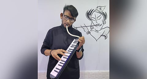 Twenty-year-old NSR Sankalp (Photo| Special Arrangement)