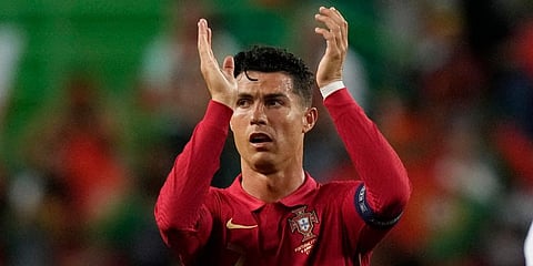 Portugal striker Cristiano Ronaldo (Photo | AP)