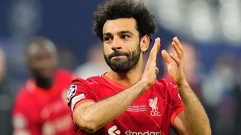 Liverpool striker Mohamed Salah (File Photo | AP)