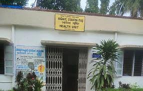 The Railway Health Unit near Mangaluru Central Railway station which was raided on Friday by CBI. (Photo | EPS)