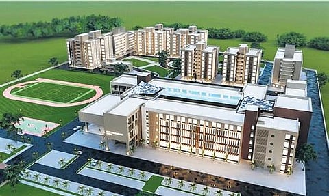 Design of proposed hospital