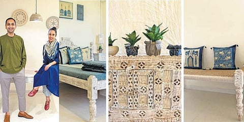 Priyam Shah and Bhoomi Dani is trying to bring together everything made by hand from natural materials by local artisans.