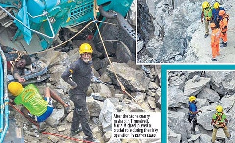 Hope on rope: How this braveheart rescued workers trapped in Tirunelveli quarry mishap