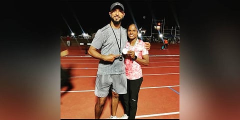 Aishwarya records second-best in long jump after legend Anju Bobby George