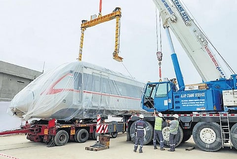 In its journey to the final destination, the train passed through three states Rajasthan, Haryana and Uttar Pradesh.