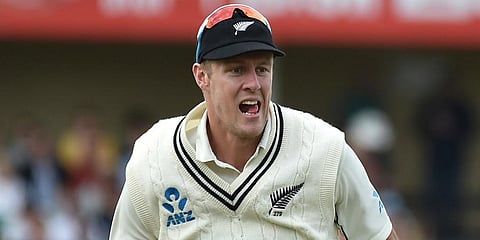 New Zealand pacer Kyle Jamieson (Photo | AP)