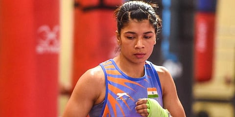 Indian boxer Nikhat Zareen (Photo | PTI)