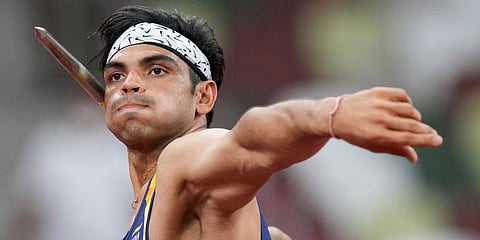 Olympic gold medalist Neeraj Chopra (File photo| AP)