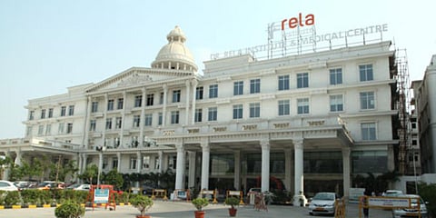 Rela Hospital in Chennai's Chromepet. (Photo| EPS)