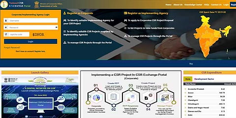 CSR portal to aid effective management of projects