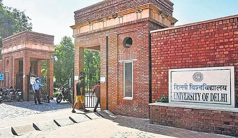 DU has to start Mathamatic (Hons) course under FYUP. (Photo | EPS)
