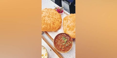 Chole bhature is an intrinsic part of Delhi’s street food. (File Photo)