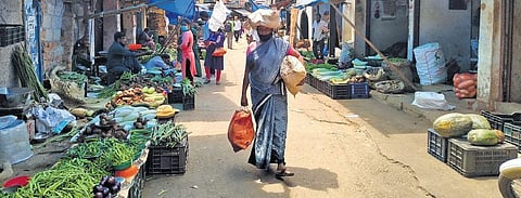 Only a few customers visit the 400-year-old Chalai Market in the city nowadays