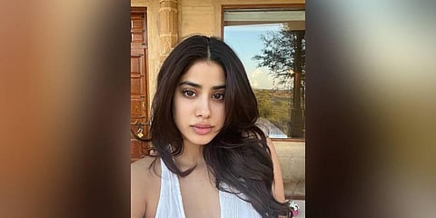 Janhvi Kapoor. (Photo | Instagram/janhvikapoor)