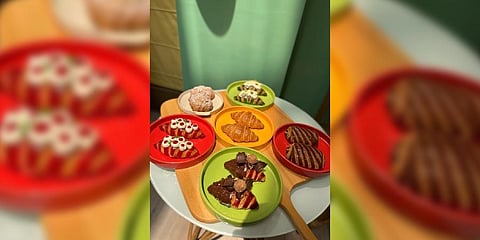 Crispy, flaky, buttery    