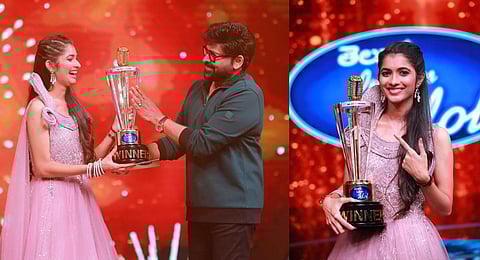 BVK Vagdevi,  Winner of Telugu Indian Idol