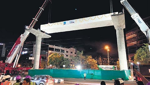 The U-girder technology reduces 6 to 8 days of work to three hours