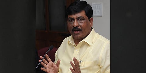 Minister for Large and Medium Scale Industries Murugesh R Nirani. (Photo| EPS)