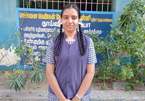 Ayisha dreams of studying law in Dr Ambedkar Law University. (Photo | EPS)