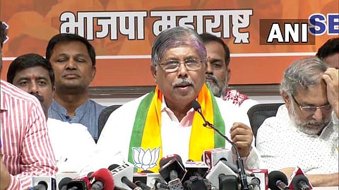 Maharashtra BJP president Chandrakant Patil. (Photo | ANI Twitter)