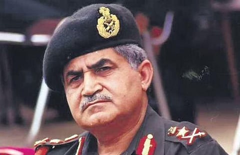 Former Chief of Army Staff General VP Malik.
