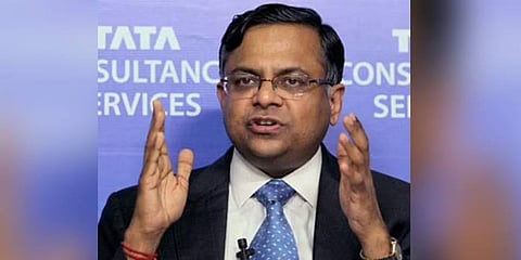 Tata Sons chairman Natarajan Chandrasekaran (File photo| PTI)