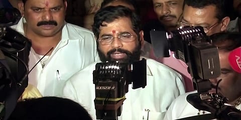 Rebel Shiv Sena leader Eknath Shinde (Photo| PTI)