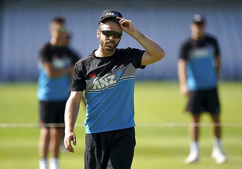 New Zealand's Kane Williamson during a nets session at Emerald Headingley Stadium, Leeds, Tuesday June 21, 2022. (Photo | AP)