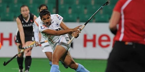 Indian women's hockey team striker Rani Rampal (Photo | AFP)