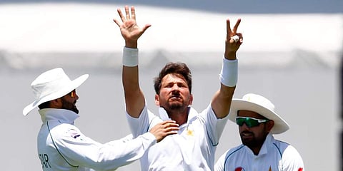 Pakistan leg-spinner Yasir Shah (Photo | AP)