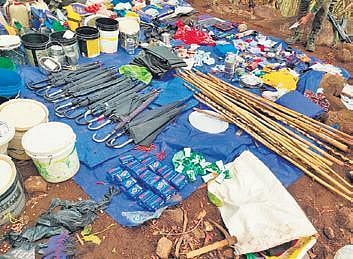 The seized Maoist articles | express