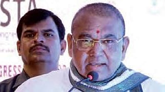 Former Assembly Speaker and Banswada MLA Pocharam Srinivas Reddy 