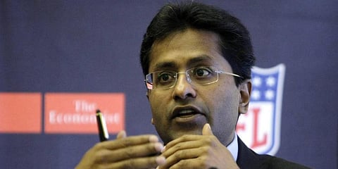Former IPL commissioner Lalit Modi (Photo | AP)