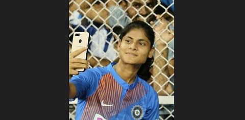 India's left-arm spinner Radha Yadav (Photo| Radha Yadav @ Twitter)