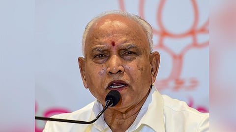 Former Karnataka CM BS Yediyurappa 