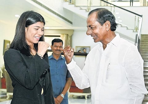 Nikhat Zareen and KCR: Punching their way to gold in their own ways